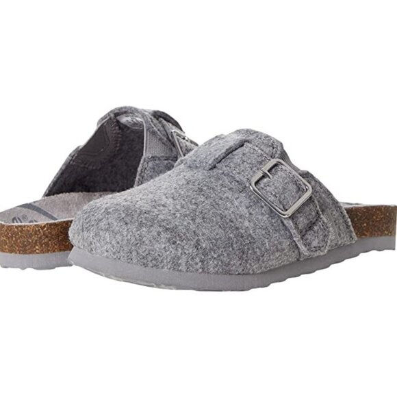 Stride Rite Cozy Felt Textured Rite Kids Clog Slippers Textile Size 1 Washable - Picture 1 of 11
